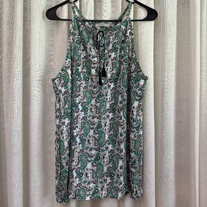 Dalia Paisley Tank Top